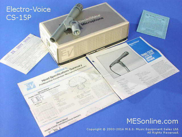 EV CS15P Mike with Box
