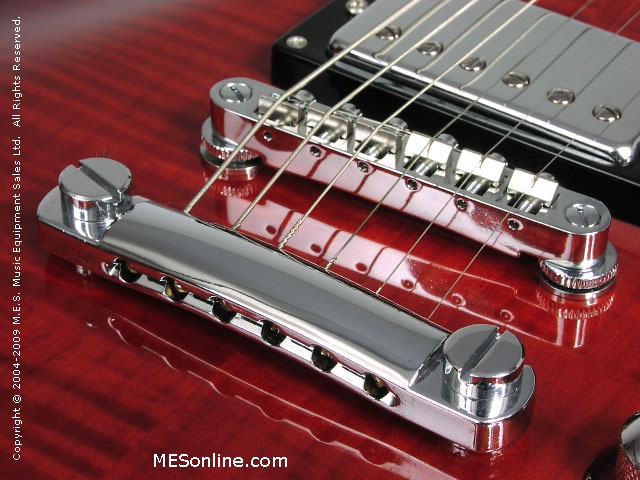 Hunter LE Electric Guitar Bridge View