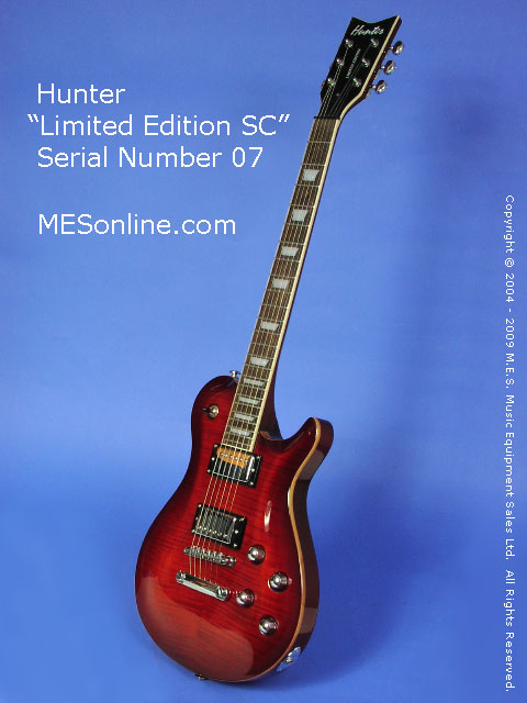 Hunter SC Electric Guitar Full Front View