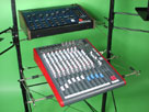 Thumbnail, Laterial Shelf Wires Invisible Stands with Gear in place.