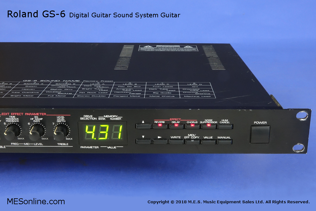 Roland GS-6 Preamp, image 1