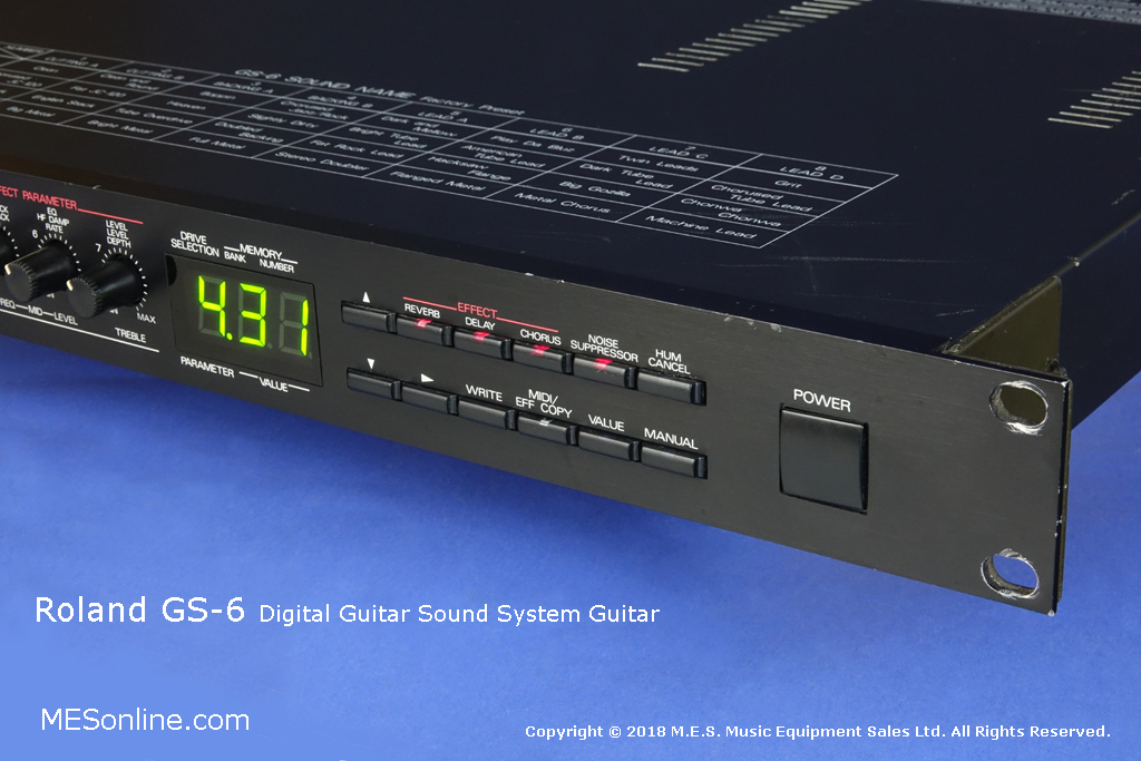 Roland GS-6 Preamp, image 3